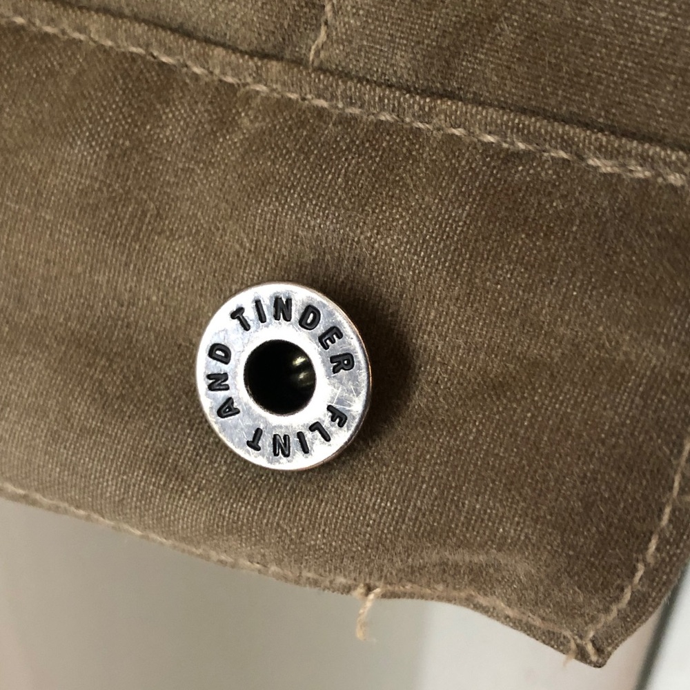Flint and Tinder Wool Lined Waxed Trucker Jacket - Picture 6 of 12